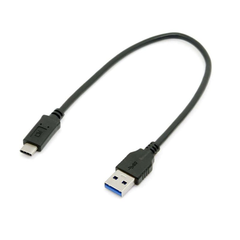 Кабель USB Type-C / USB-A,  1 А., 0,5 м., черный