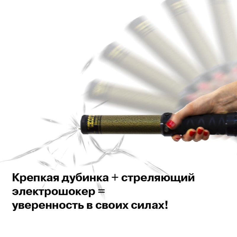 Электрошокер «Скорпион-350» в подарочном наборе «Олигарх» Type-C