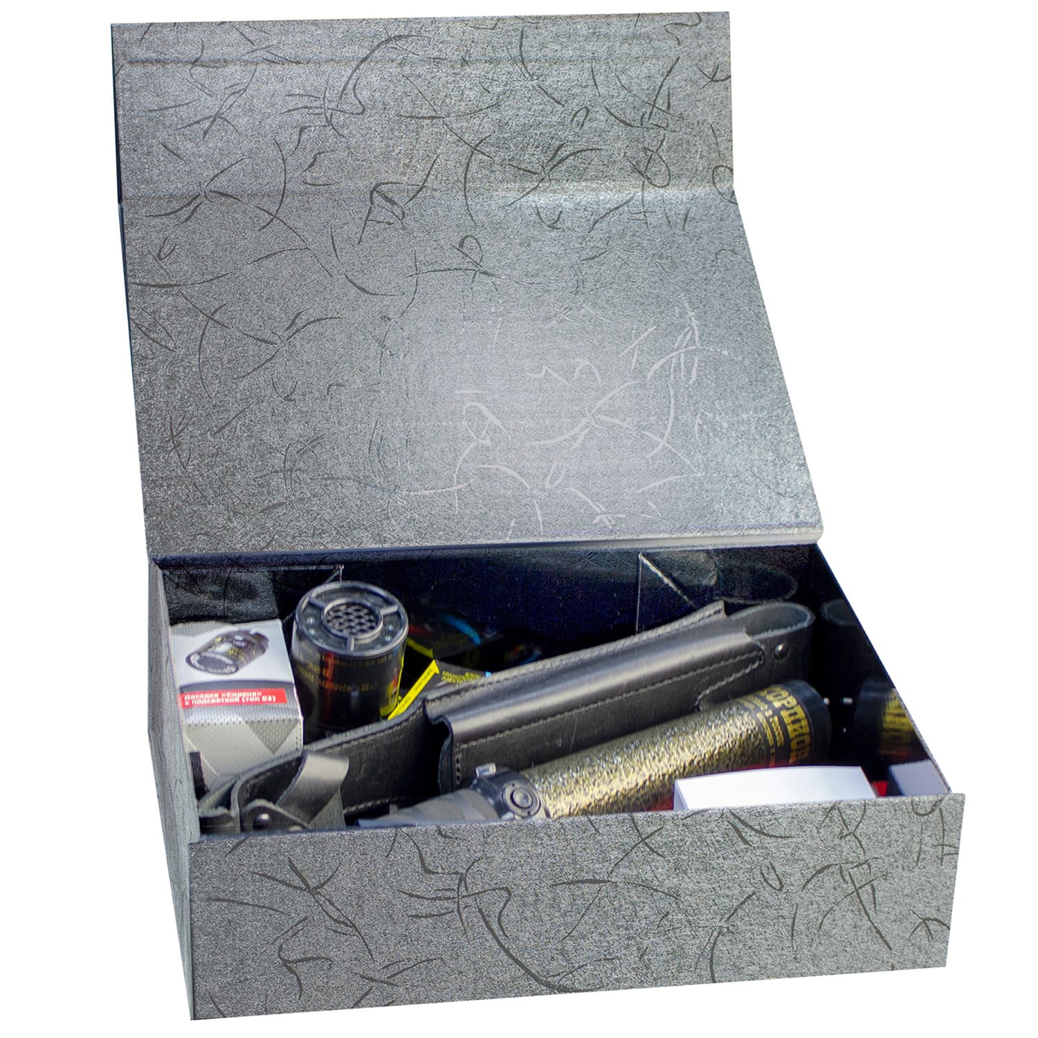 Электрошокер «Скорпион-350» в подарочном наборе «Олигарх»